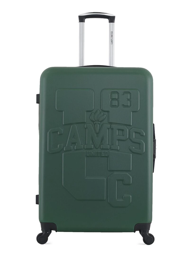 CAMPS UNITED   SET DE 3 VALISES ABS MASSACHUSETTS   Vert foncé