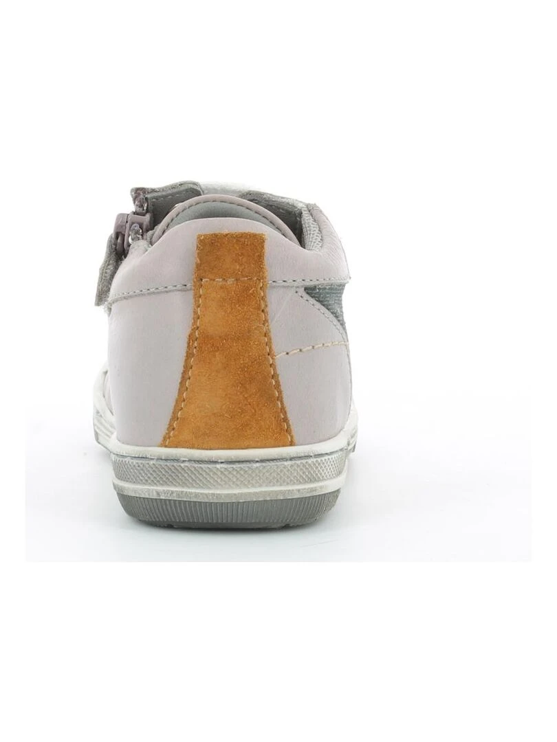 Sneakers hautes Cuir Zlat   Gris