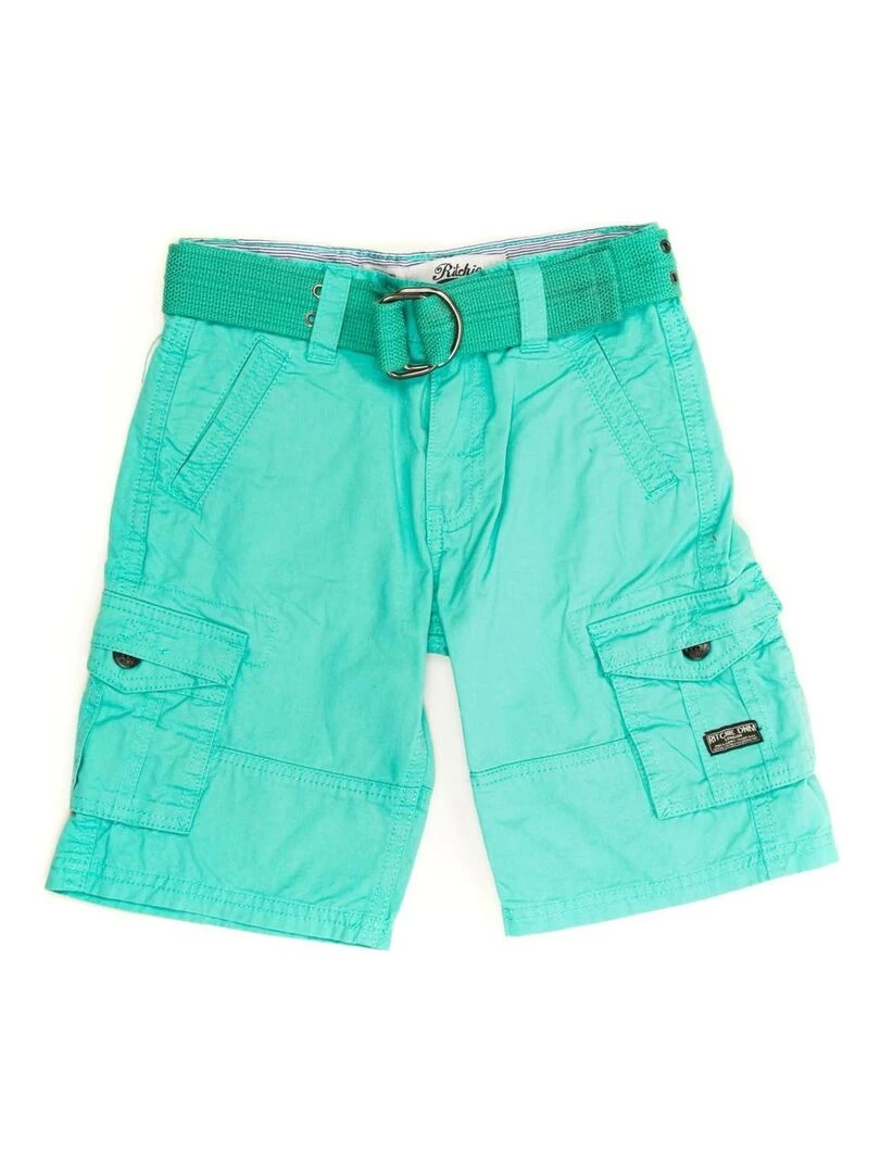 BERMUDA BASTIAN BOY Vert clair
