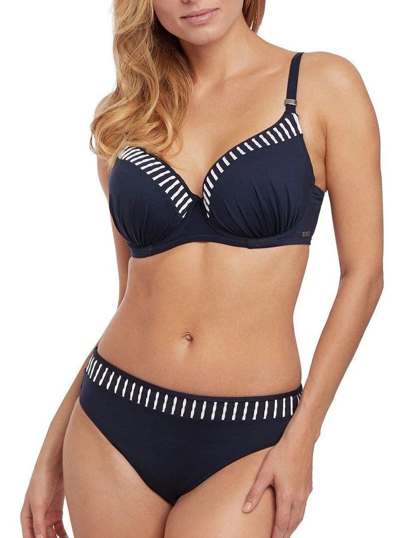 Haut de maillot de bain à armatures San Remo Bleu