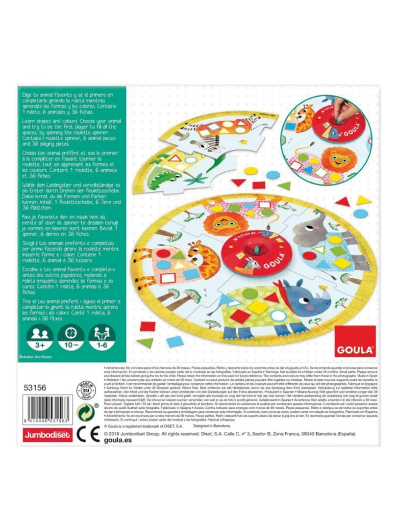 Jeu de société Safari Roulette   N/A