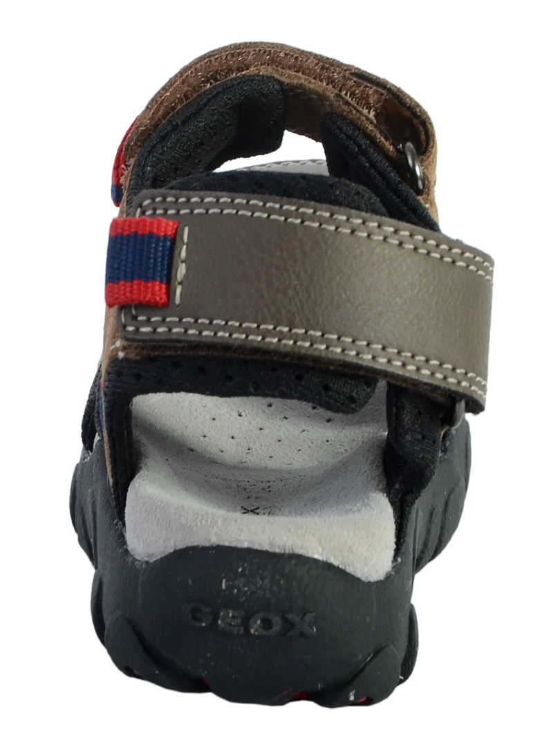 Sandales Cuir Enfant Geox Strada   Marron