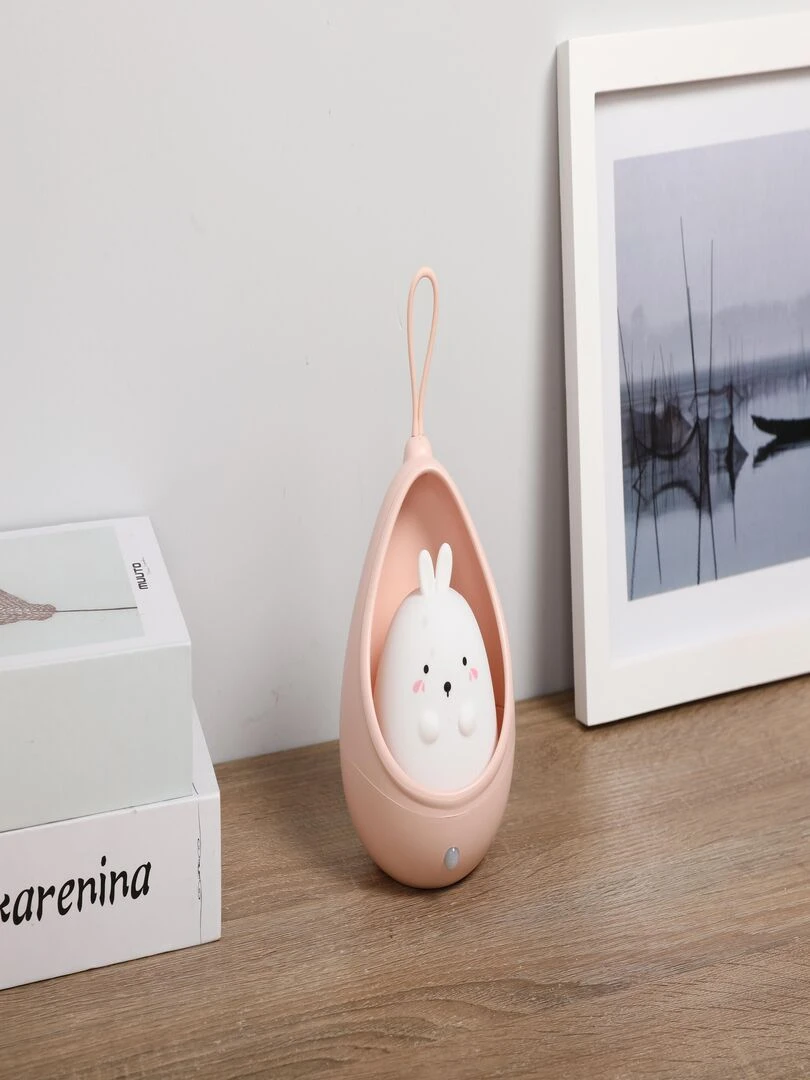 Ma lampe veilleuse détecteur de mouvement Rose   Rose