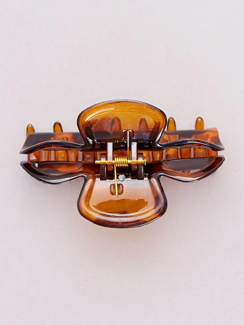 Pince crabe cheveux écaille