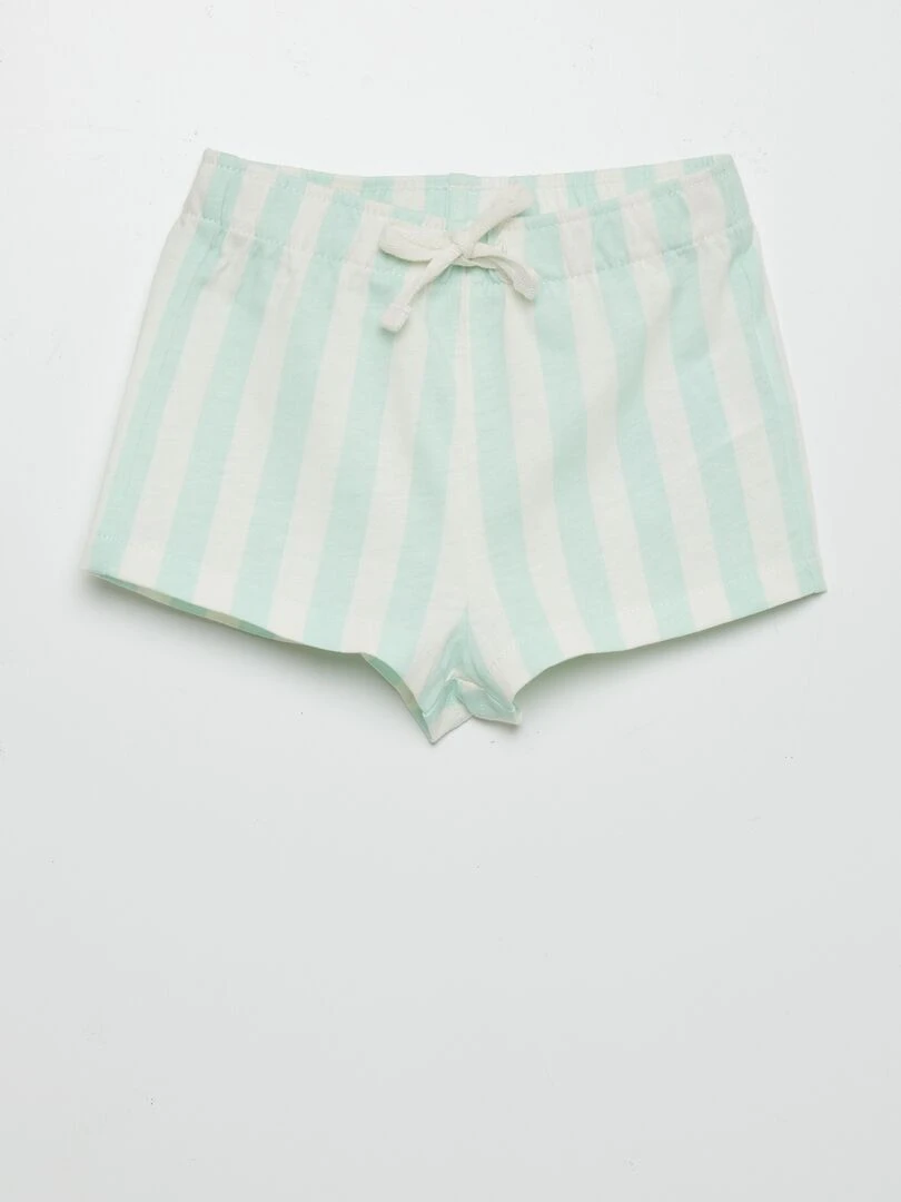 Legging uni en maille côtelée   blanc