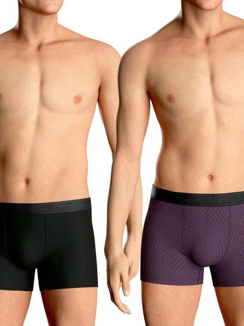 Lot de 2 boxers Malibu Rouge
