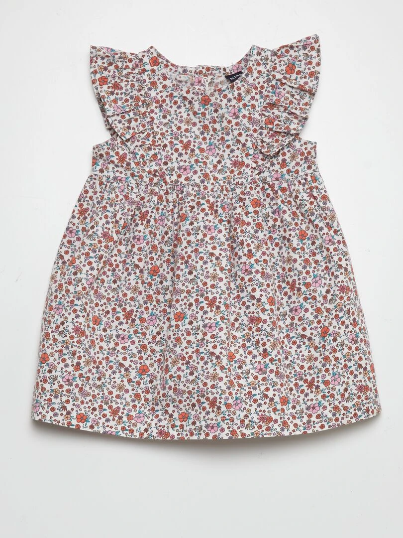 Ensemble robe + bloomer Blanc