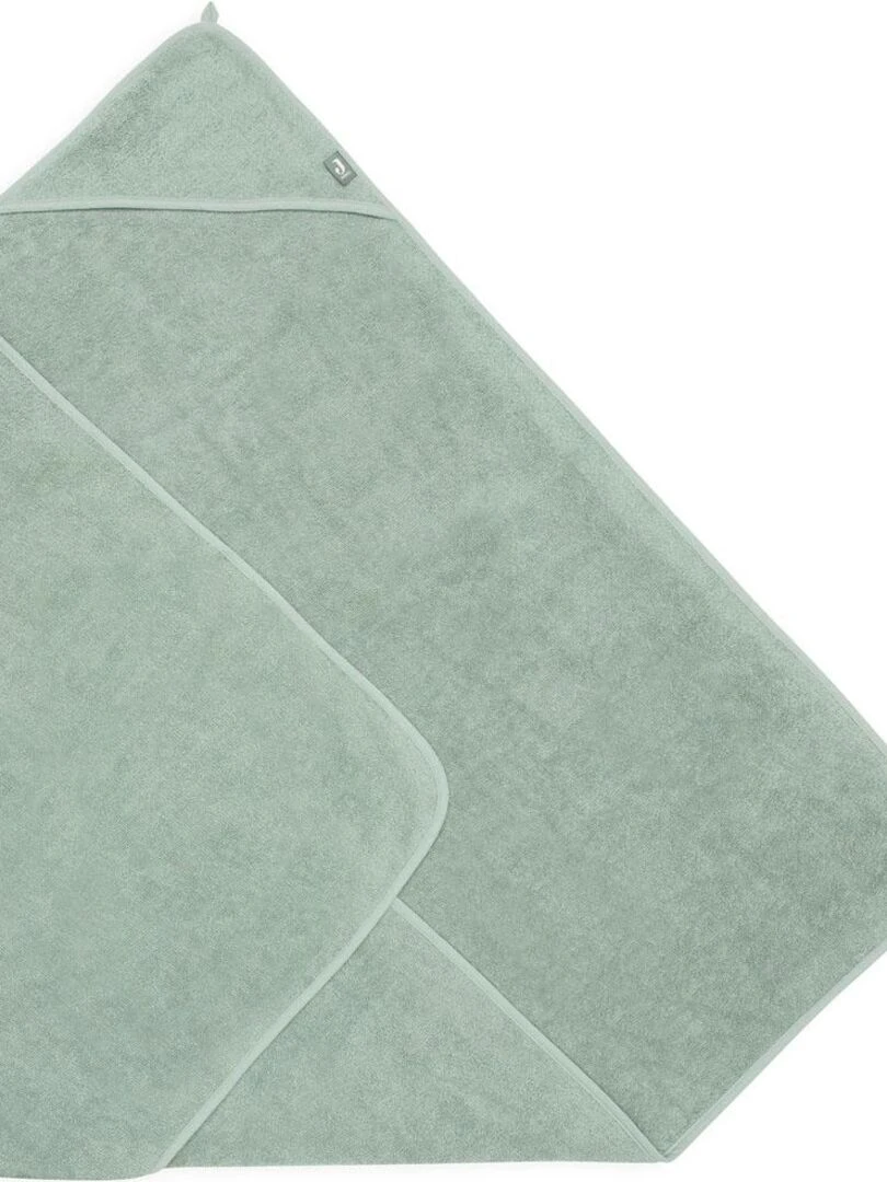 Cape de bain en éponge Ash Green (100 x 100 cm)   Vert d'eau