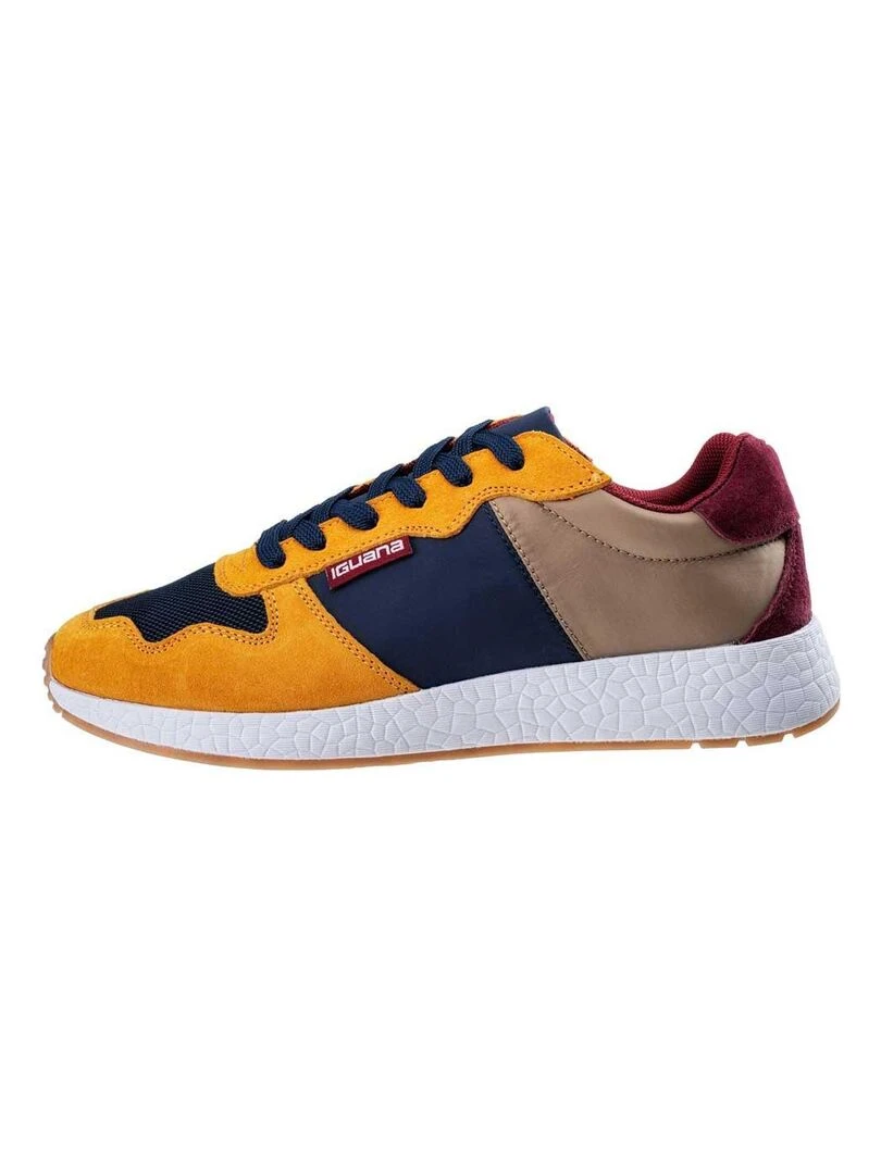 Iguana Baskets DERVENT Bleu Rouge