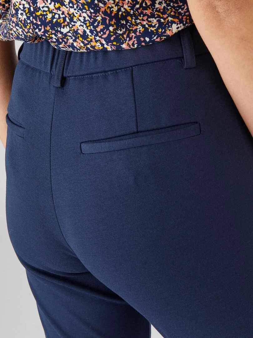 Pantalon maille milano   Damart   Bleu marine