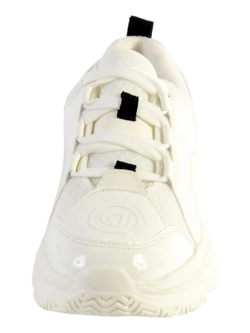Basket Desigual Sneaker Chunky   Blanc