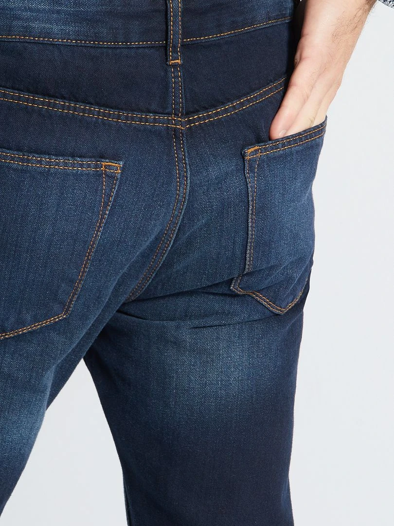 Jean regular   L32   bleu indigo