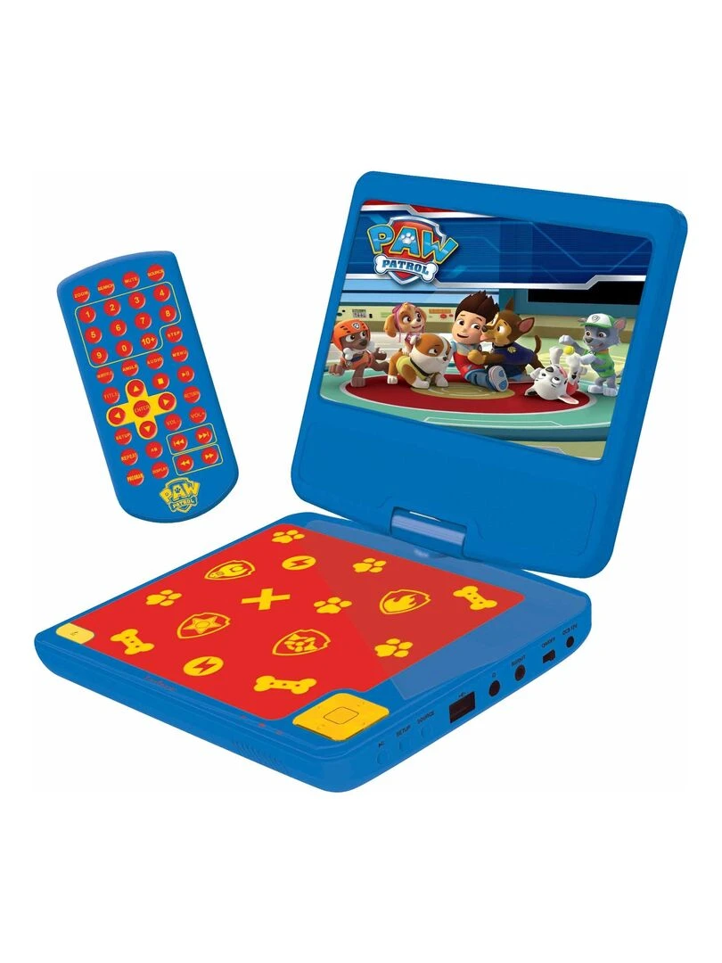 "lecteur Dvd Portable Avec Écran Rotatif 7""et Port Usb Écouteurs Pat' Patrouille" N/A