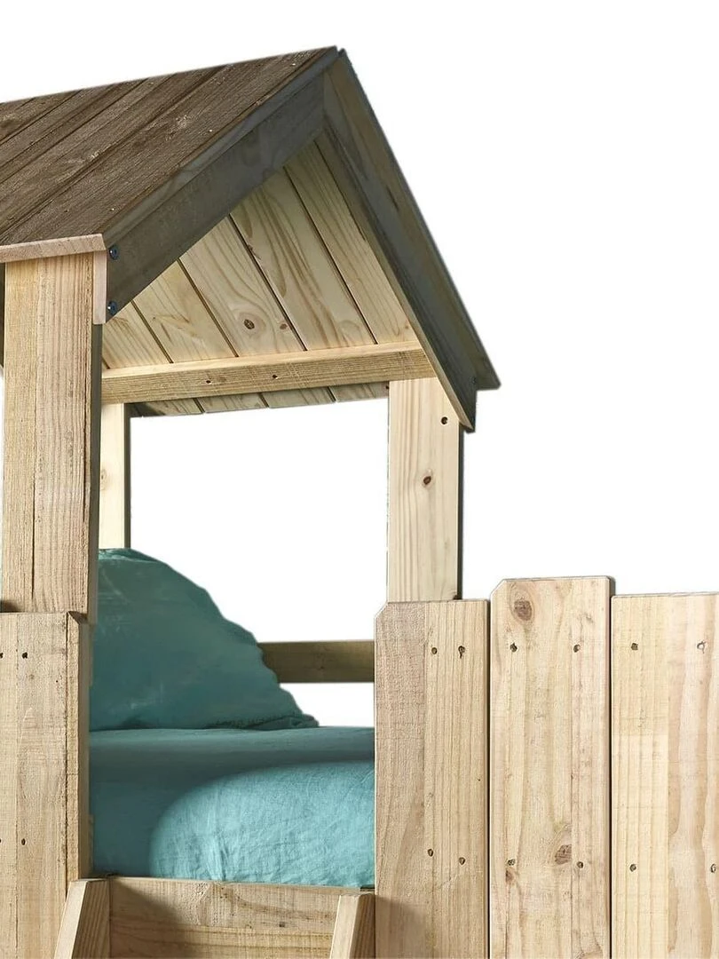 Lit cabane Donnie AKITEN RETAIL Marron