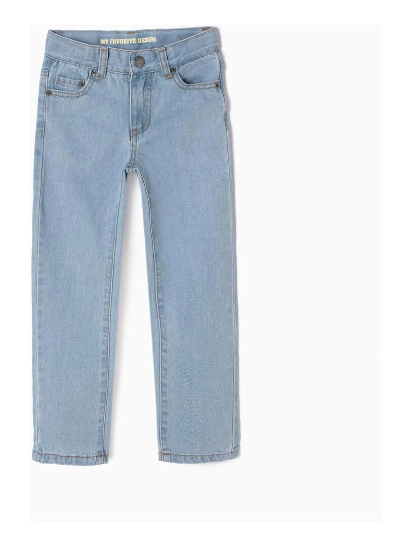 Jean garçon 'Straight Fit' Bleu clair