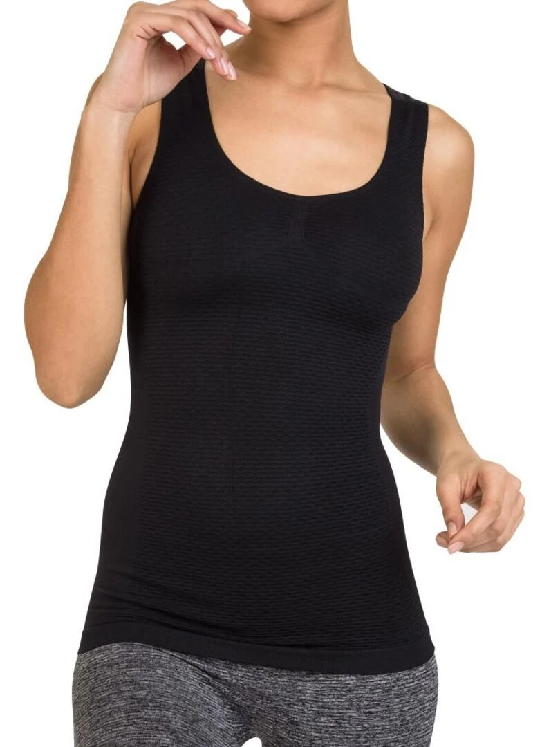 Top sculptant et raffermissant noir LIPO ACTIF   Noir