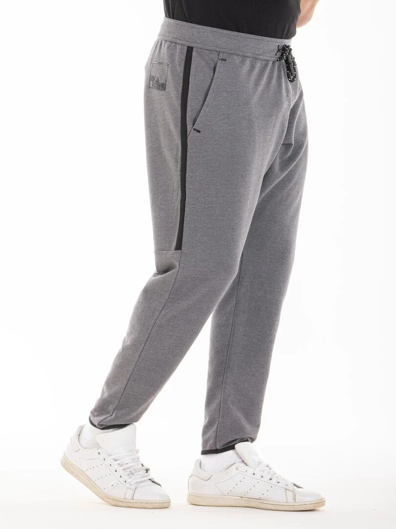 Pantalon de détente coupe fuselée KINGO 'Rica Lewis' Gris