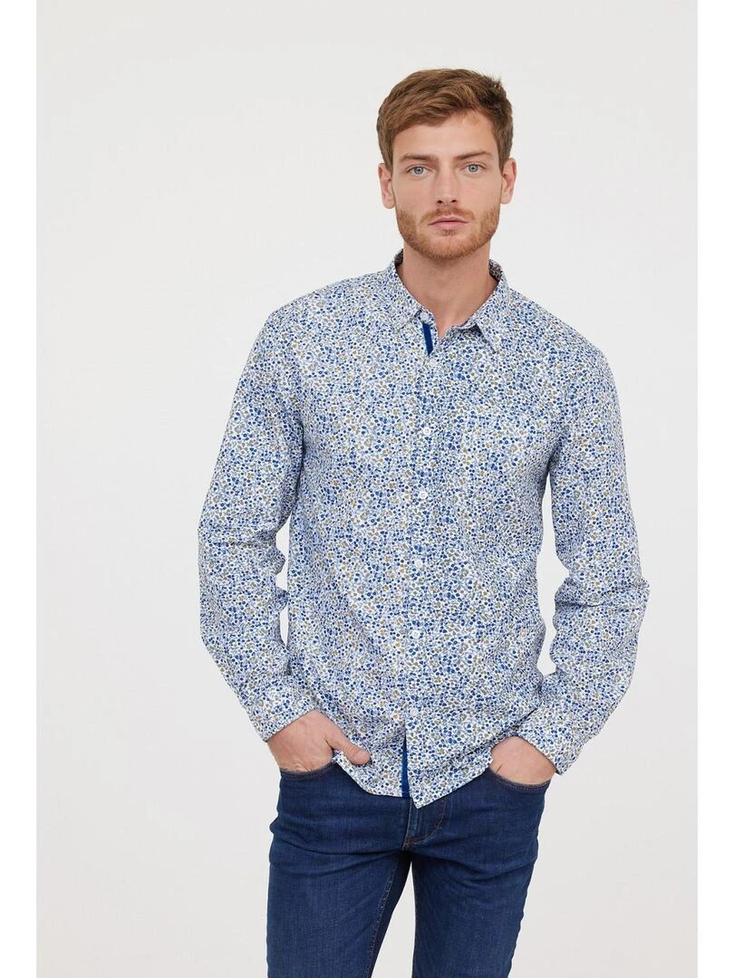 Lee Cooper Chemise manches longues coton regular DIOLI Blanc