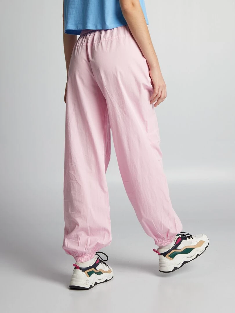 Pantalon léger et large   Rose