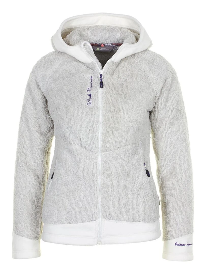 Blouson polaire femme ALMERIA Blanc