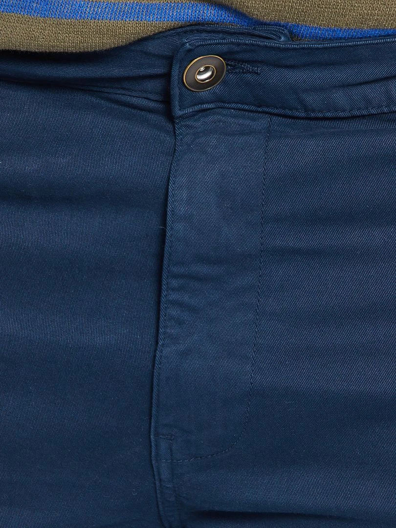 Pantalon slim   L34   bleu marine