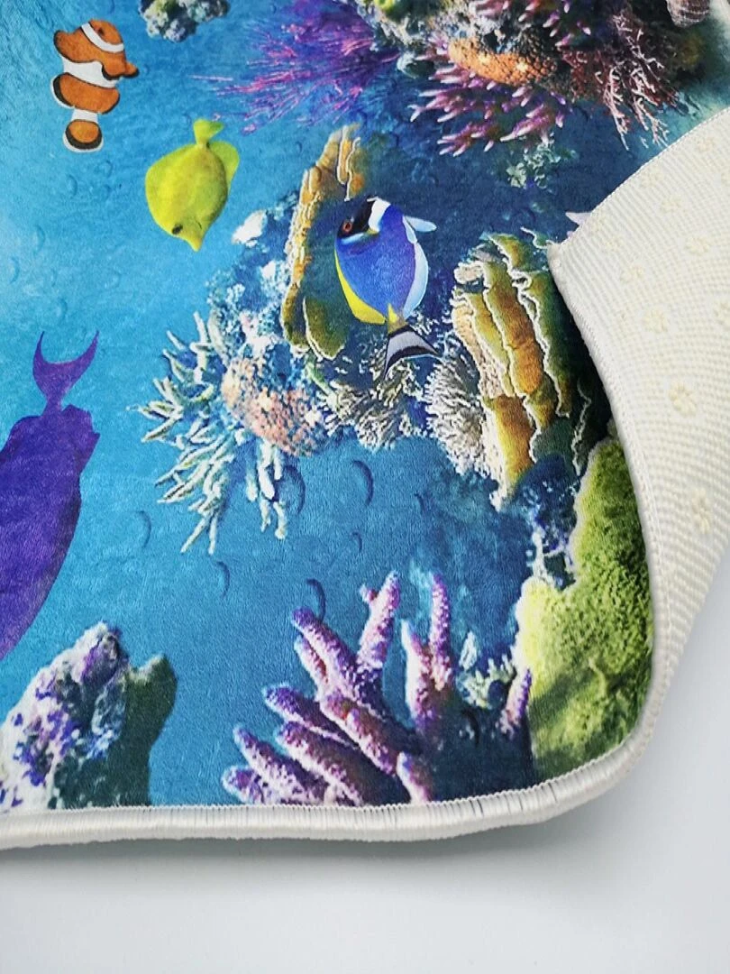 Tapis de bain AQUA   Bleu