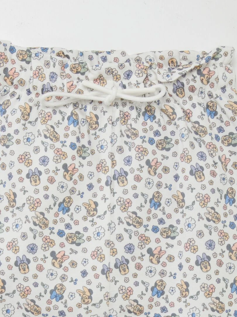 Pantalon all over 'Minnie'   Blanc minnie