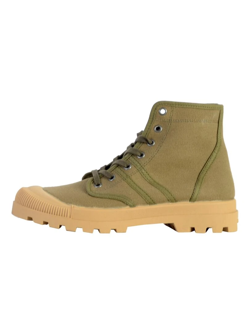 Basket Montante Pataugas Originale Femme Vert