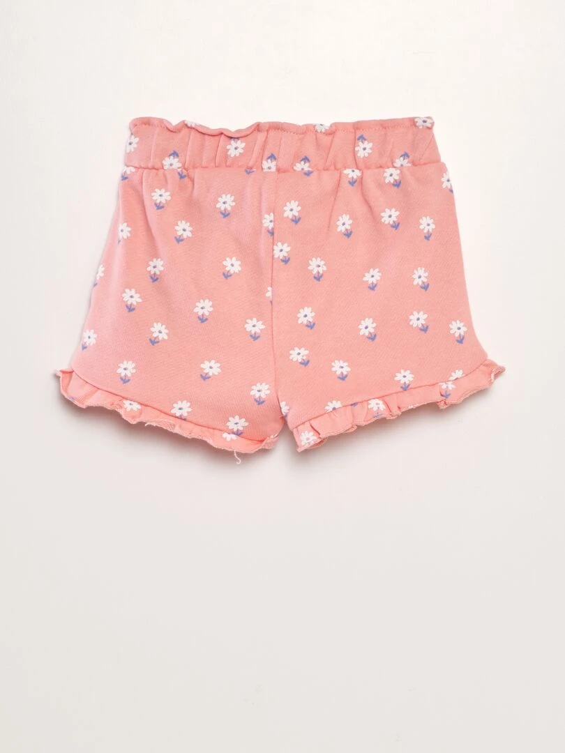 Short imprimé Rose