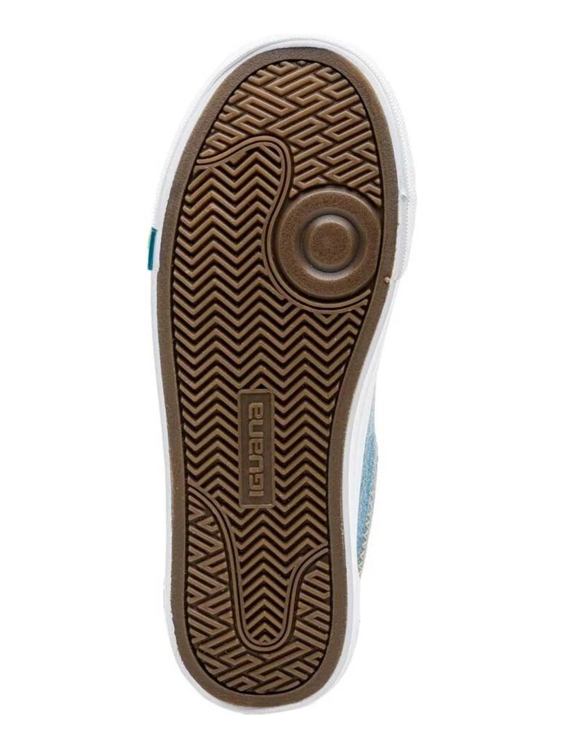 Iguana   Chaussures décontractées LUGAN   Bleu Beige