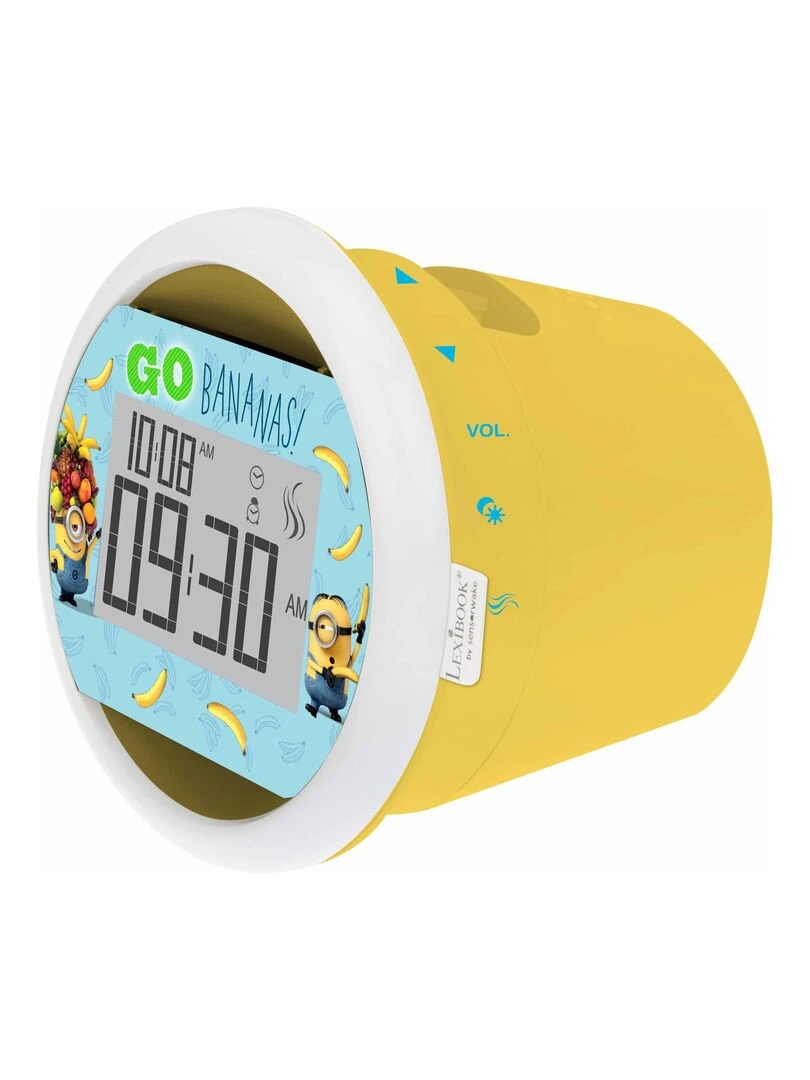Radio Réveil Olfactif Les Minions Avec Capsule Senteur Banane   N/A
