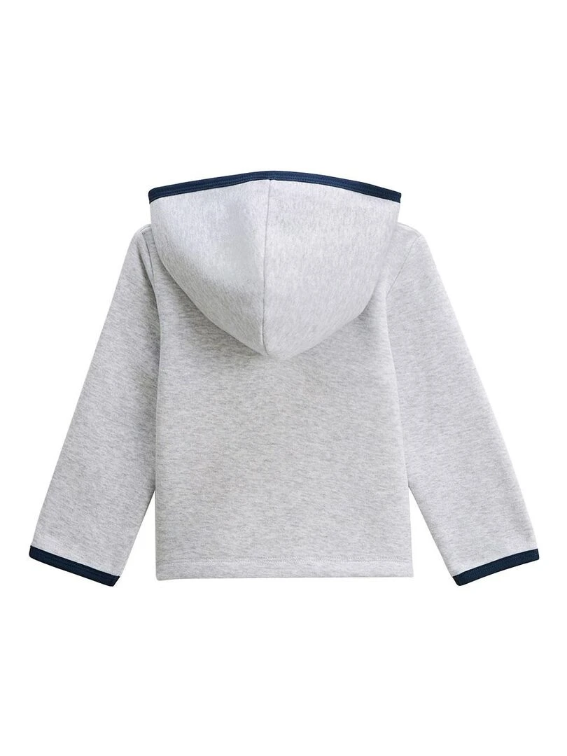 Ensemble bébé en molleton sweat à capuche et pantalon Tropic Moon   Bleu