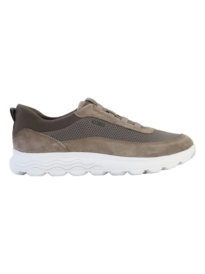 Basket Cuir Geox U Spherica B Gris