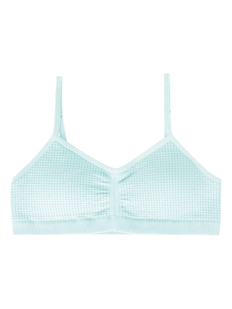 Brassière à coques amovibles fille Sans Couture Fashion   Fille   Bleu turquoise