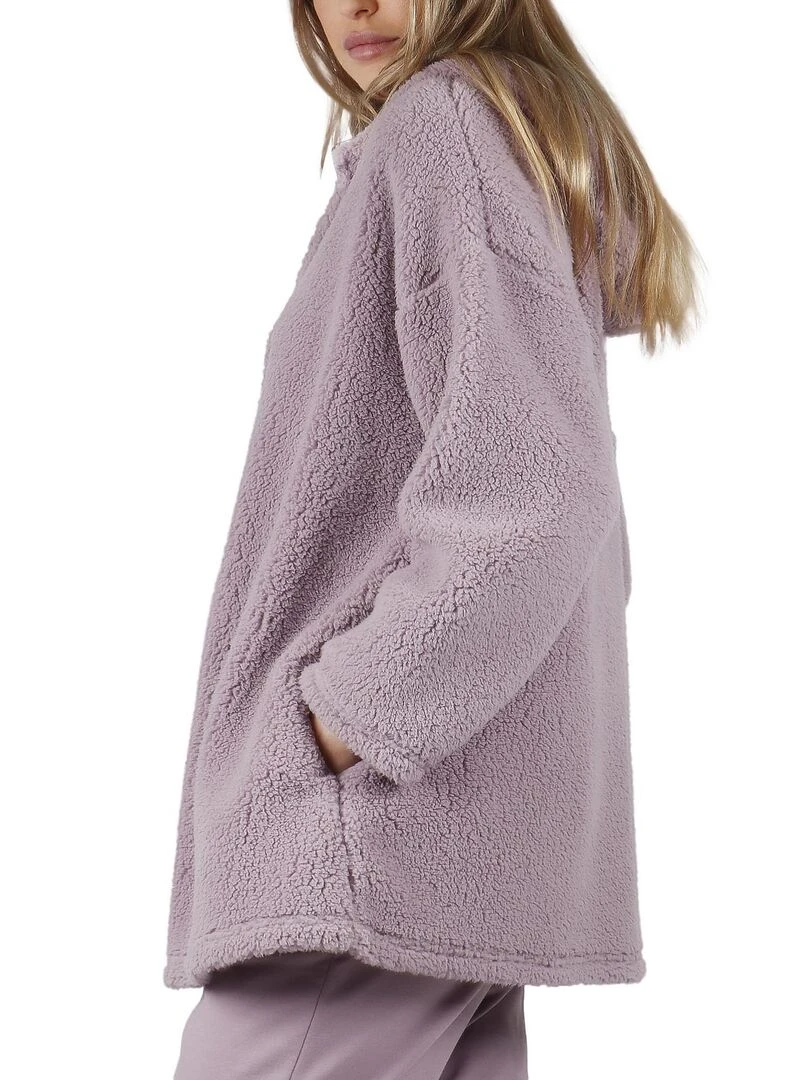 Veste d'intérieur Comfort Home   Violet