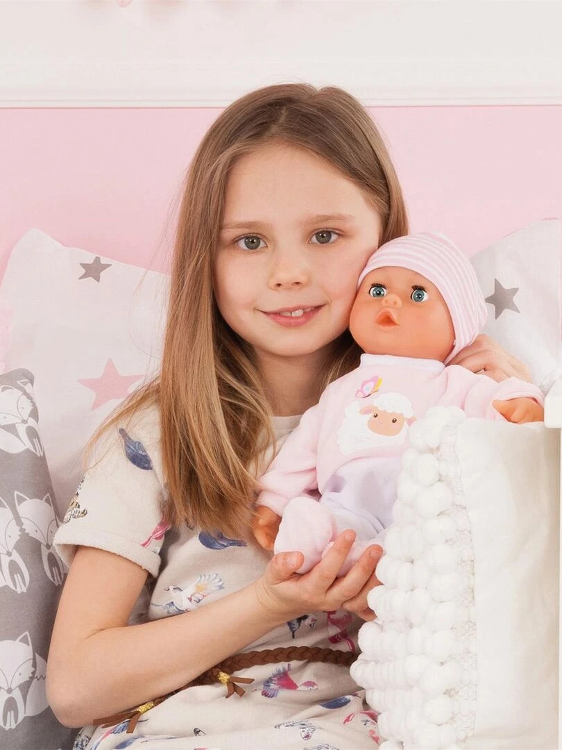 Set de doctuer avec poupée bébé avec son 33cm   N/A