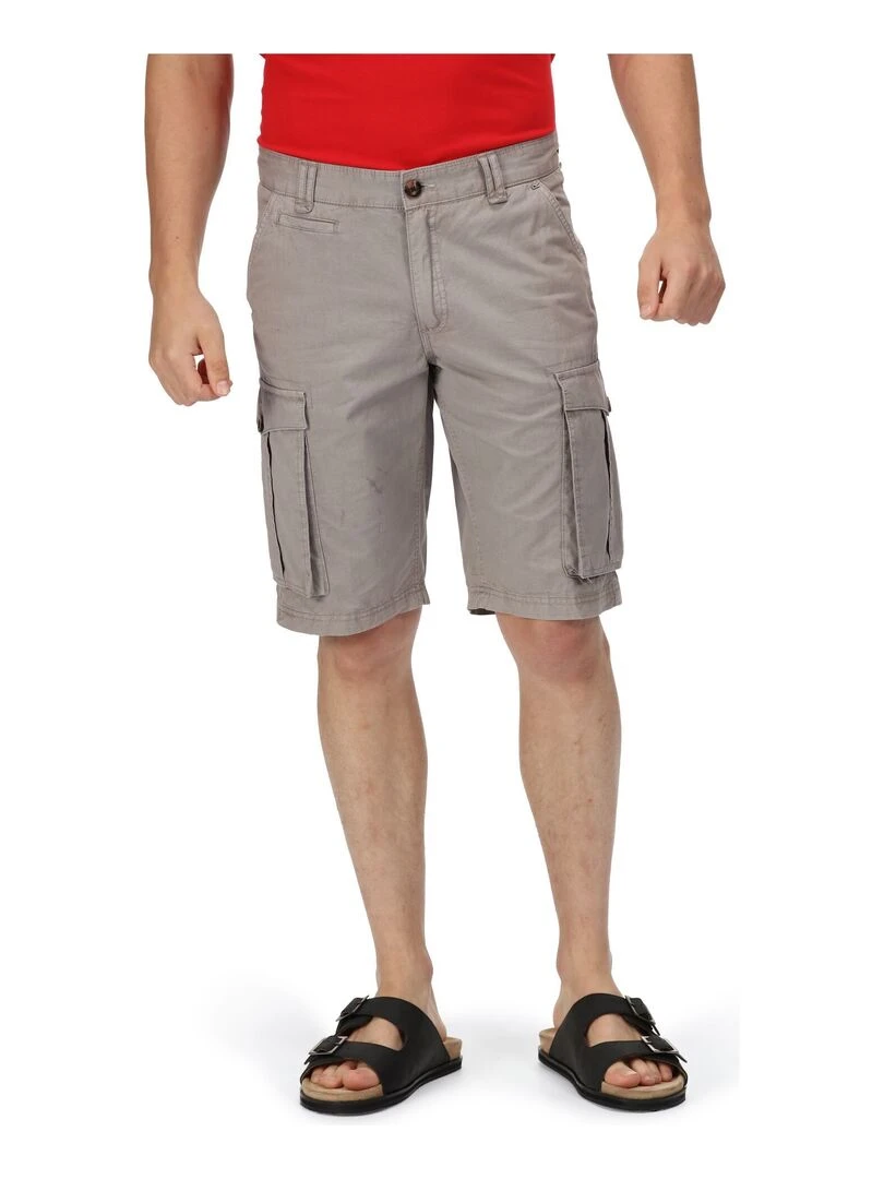 Regatta   Short cargo SHOREBAY   Rouge brique