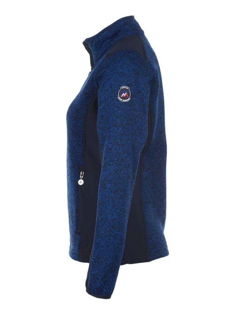 Blouson polaire femme AVIRO   PEAK MOUNTAIN   Bleu marine