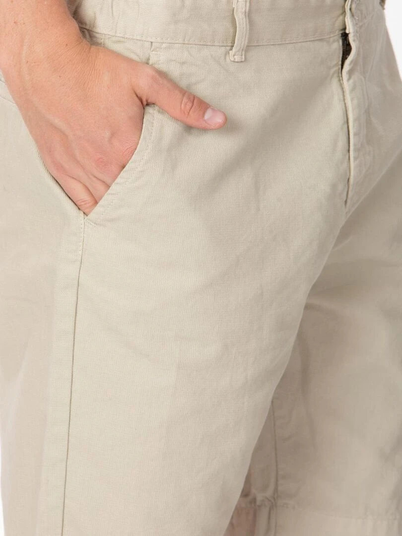 Bermuda taille semi élastiquée ANDIE 'Rica Lewis' Beige