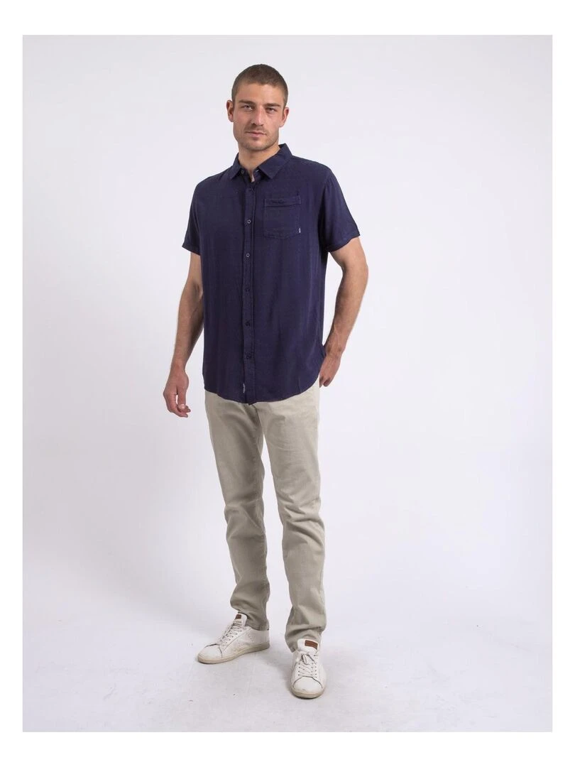 Chemise manches courtes DOLIMIX   Bleu marine