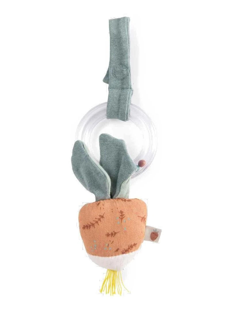 Hochet anneau billes radis Trois petits lapins N/A