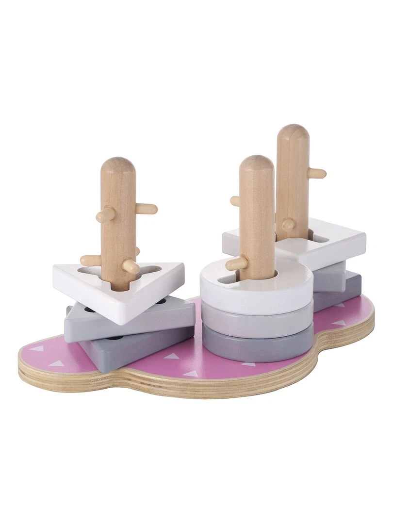 Jeu Puzzle forme de nuage en bois N/A