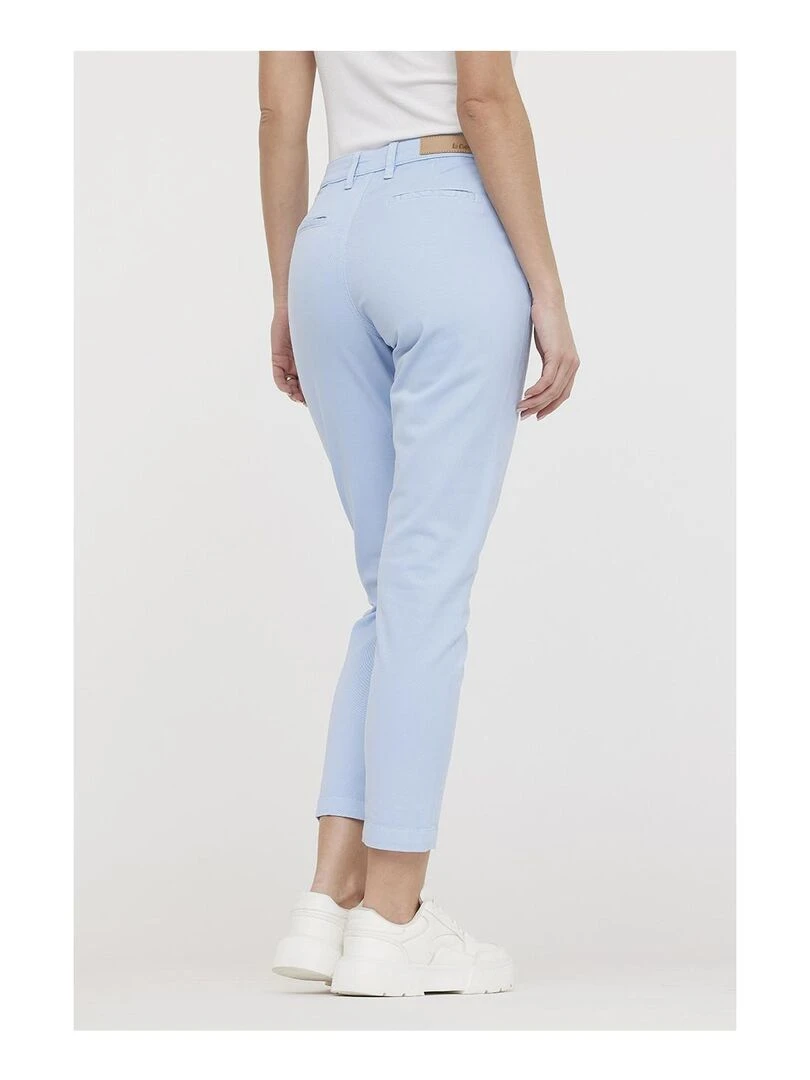 Lee Cooper Pantalon coton slim JEMILA Bleu gris
