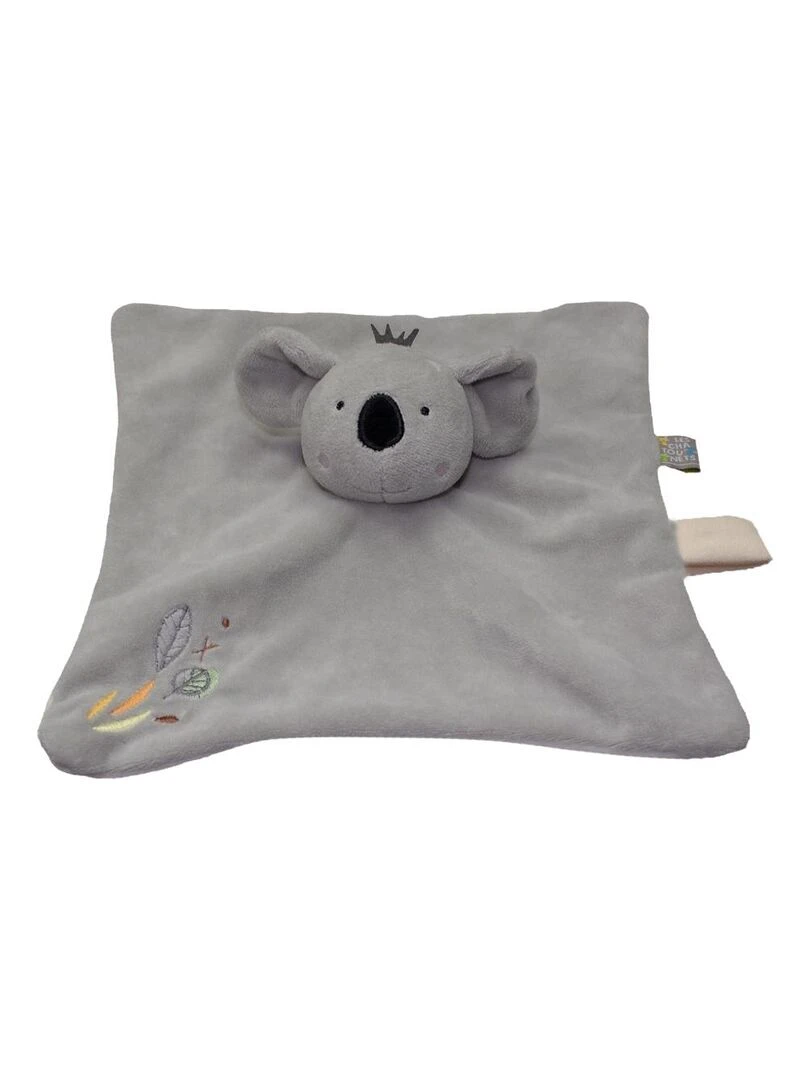 Doudou mouchoir koala Les Chatounets Gris