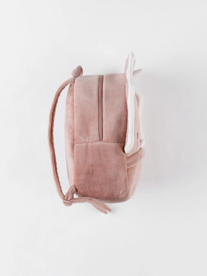 Sac à dos Popsie en Veloudoux®  poudré   Noukie's   Rose