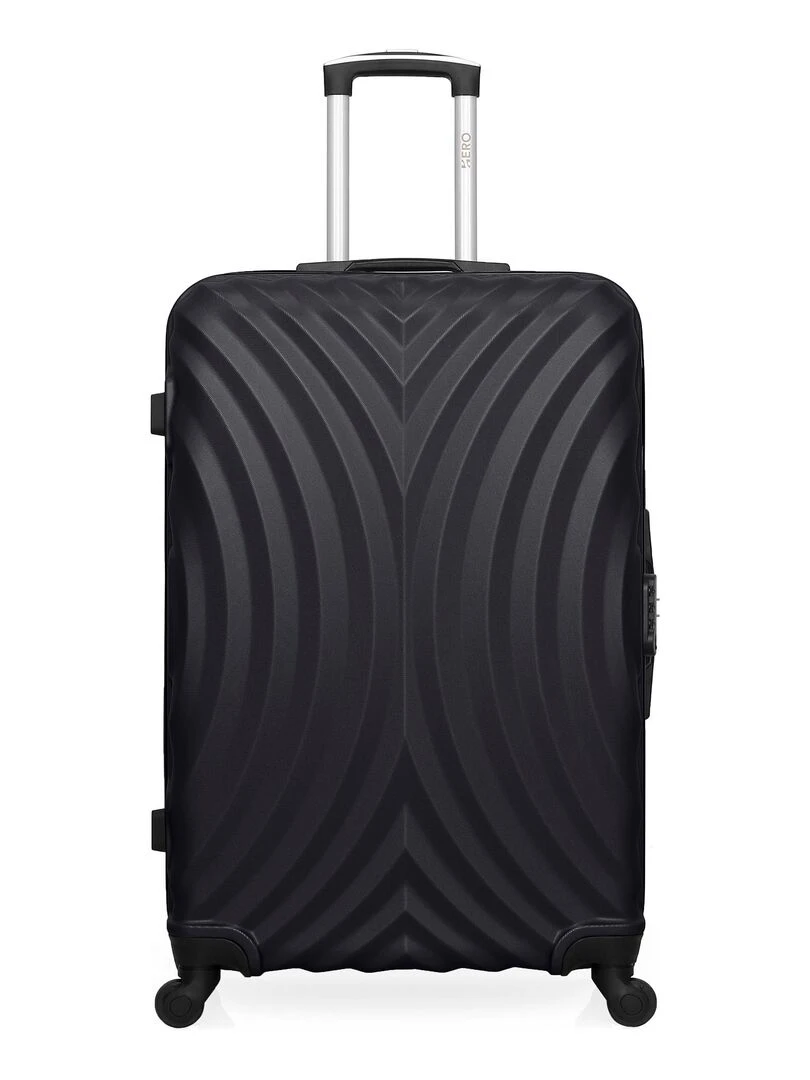 Lot de 4 Valises Rigides Grand Format  Taille Moyenne  Cabine et Cabine XXS LAGOS M   Noir