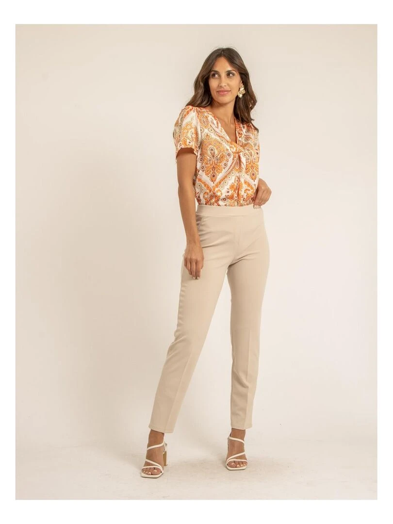 Pantalon ELIANE Beige