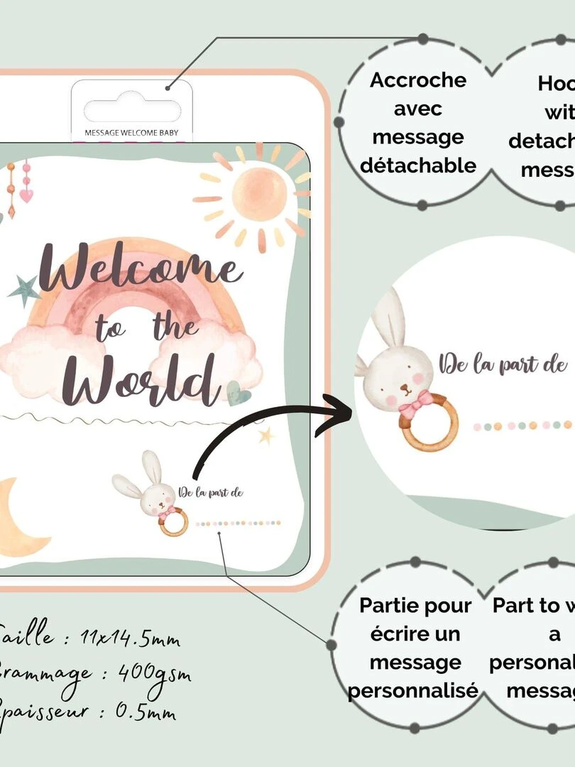 Carte à offrir >   Blanc