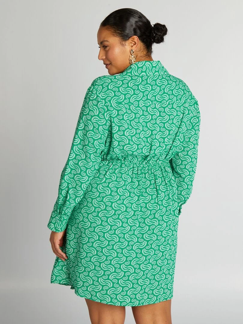 Robe portefeuille   Vert