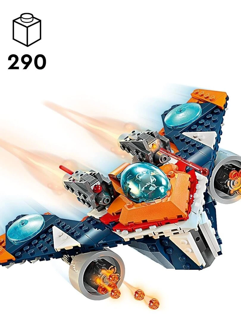 Le vaisseau spatial de Rocket contre Ronan   N/A